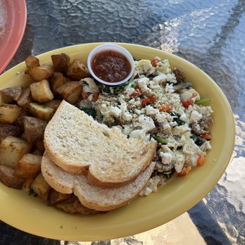 Violet Rooster  - Fetta Me Betta Scramble - Breakfast & Brunch Near Me - Chino Hills, California