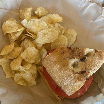 The Leaning Pear - Half Caprese Sandwich - Sandwiches Near Me - Wimberley, Texas The Leaning Pear - Half Caprese Sandwich - Sandwiches Near Me - Wimberley, Texas