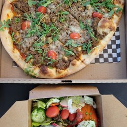 Armenian Sausage Flatbread