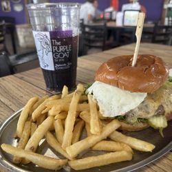 The Purple Goat - The Goat Burger