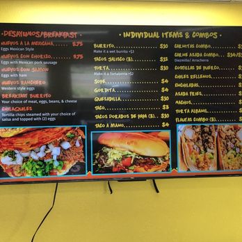 Las Reina's Mexican Restaurants - menu - Mexican Near Me - Dayton, Nevada