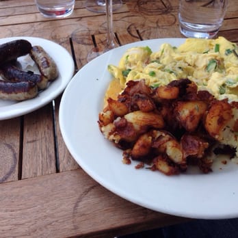 Plow - Crab scramble with a side of chicken apple sausage. - Breakfast & Brunch Near Me - San Francisco, California