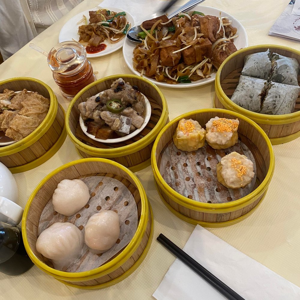 Cheung Hing - Milpitas - Shiu Mai and Shrimp Dumpling comes with 4 pieces, we just snagged one before the pic. - Dim Sum Near Me - Milpitas, California Cheung Hing - Milpitas - Shiu Mai and Shrimp Dumpling comes with 4 pieces, we just snagged one before the pic. - Dim Sum Near Me - Milpitas, California