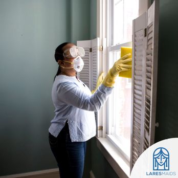Lares Maids - All cleaners will be wearing PPE facial masks, and separating towels and mop heads for each job in addition to using disinfectants alongside - Home Cleaning Near Me
