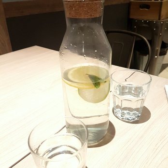 A Corner Cafe - Lemon-infused water pitcher - Cafes Near Me - Markham, Ontario A Corner Cafe - Lemon-infused water pitcher - Cafes Near Me - Markham, Ontario
