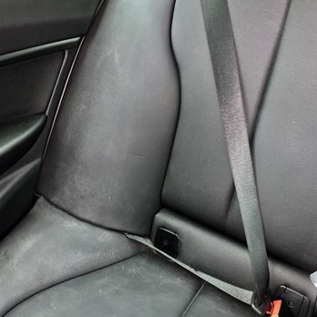 Class Auto Irvine - Imagine buffing the door jamb and the compound/clear coat is shooting off the buffer onto the seat...wiped off with a towel - Body Shops Near Me - Irvine, California