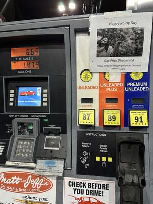 Matt and Jeff’s Gasoline