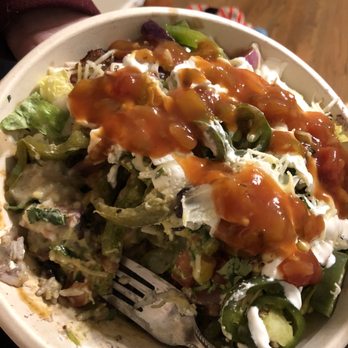QDOBA Mexican Eats - Glass in bowl by fork - Mexican Near Me - Oklahoma City, Oklahoma QDOBA Mexican Eats - Glass in bowl by fork - Mexican Near Me - Oklahoma City, Oklahoma