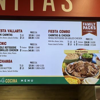 La Cocina - Combo Menu - Comfort Food Near Me - Hemet, California