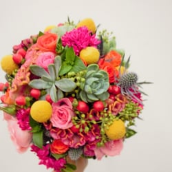 Flower Lane & Co. - Cute succulent bridal bouquet