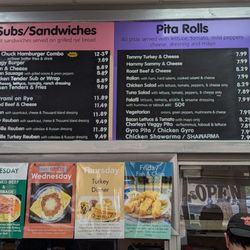 Charley's Deli and Grille - Menu (as of 9/30/24)
