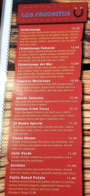 Menu photo 6 El Rodeo Mexican Restaurant Sedalia, MO