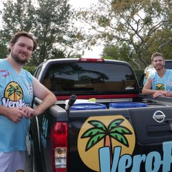 Vero Pool - Sebastian - Mike and Adam take great pride in their work keeping swimming pools sparkling