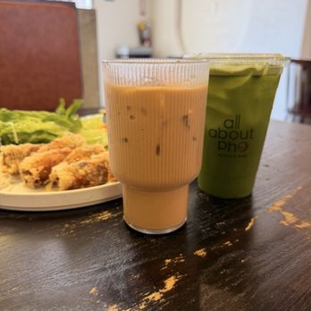 All About Pho - Fried EggRolls, coffee, matcha - Vietnamese Near Me - Fullerton, California