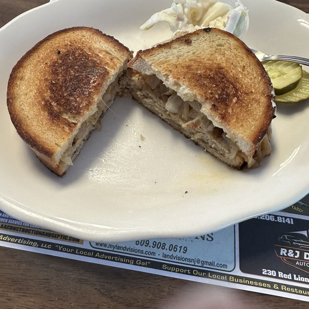 Patty melt with turkey instead of beef