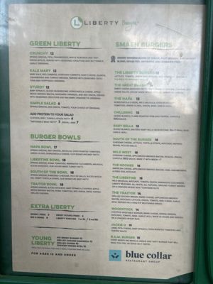 Menu photo 1 Liberty Burger Jackson, WY