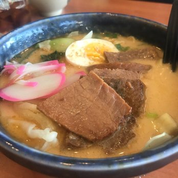 Ramen Time - Beef ramen soup with fish cakes and fried tofu. - Ramen Near Me - Deerfield, Illinois