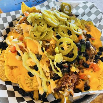 Del Cielo Brewing Company - Carnitas Nachos - Breweries Near Me - Martinez, California Del Cielo Brewing Company - Carnitas Nachos - Breweries Near Me - Martinez, California