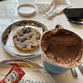 Swadesi Cafe - Jaggery chocolate chip cookie and dirty chai tiramisu - Bakeries Near Me - Chicago, Illinois