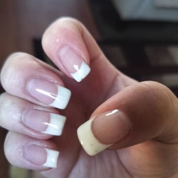LV Nails - Few hours after already chipping - Nail Salons Near Me - San Jose, California
