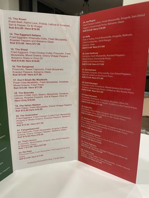 Menu photo 4 Giovanni's Italian Deli White Plains, NY