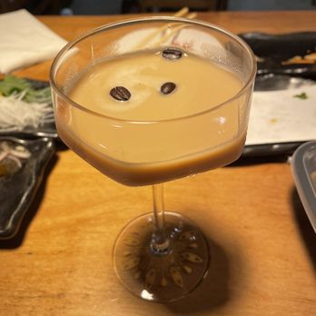 Amakara - Espresso martini aka baileys in a martini glass - Sushi Bars Near Me - Dublin, California Amakara - Espresso martini aka baileys in a martini glass - Sushi Bars Near Me - Dublin, California