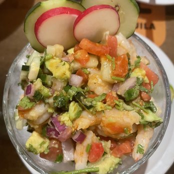 Sol Tacos & Tequila - Fresh and delicious shrimp ceviche! Feeds a table, as most things look like they do. - Mexican Near Me - Forsyth, Georgia Sol Tacos & Tequila - Fresh and delicious shrimp ceviche! Feeds a table, as most things look like they do. - Mexican Near Me - Forsyth, Georgia