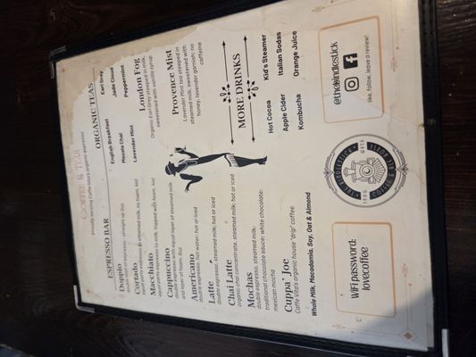 Menu photo 1 The Bindlestick Snoqualmie, WA
