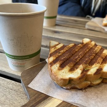 Kijitora EAST - Drip Coffee and pesto grilled cheese - Coffee & Tea Near Me - Brooklyn, New York