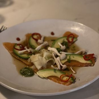 Shorebird - Salmon carpaccio - Breakfast & Brunch Near Me - Sedona, Arizona Shorebird - Salmon carpaccio - Breakfast & Brunch Near Me - Sedona, Arizona