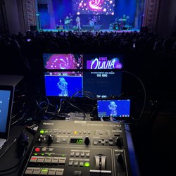 Jaffe - Producing the visuals for Always Olivia concert event with Jaffe Films and Jaffe Events.