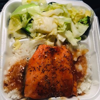 Sushi OK - Salmon teriyaki bowl to go - Sushi Bars Near Me - Riverside, California