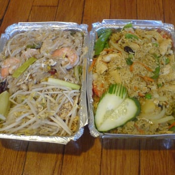 Thaitation - Pad Thai and Pineapple Fried Rice - to go - Thai Near Me - Boston, Massachusetts Thaitation - Pad Thai and Pineapple Fried Rice - to go - Thai Near Me - Boston, Massachusetts