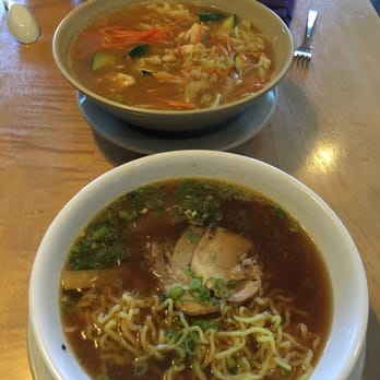 Sachiko Sushi - Tokyo Ramen (front) Miso Ramen (back) - Japanese Near Me - Tuscon, Arizona Sachiko Sushi - Tokyo Ramen (front) Miso Ramen (back) - Japanese Near Me - Tuscon, Arizona