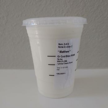 Starbucks - My coffee with milk... Minus the coffee. - Coffee & Tea Near Me - Lewisville, Texas