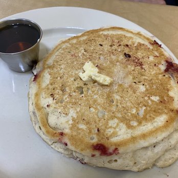 The Kitchen Counter & Cafe - Pancake with fresh raspberries - Sandwiches Near Me - Saint Johnsbury, Vermont The Kitchen Counter & Cafe - Pancake with fresh raspberries - Sandwiches Near Me - Saint Johnsbury, Vermont