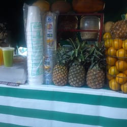 Puesto de quesadillas y jugos Félix Cuevas