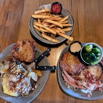 Kreimer's Bier Haus - Mett and Kraut with a side of broccoli, Bavarian Pork Chop with a side of fries - German Near Me - Cleves, Ohio Kreimer's Bier Haus - Mett and Kraut with a side of broccoli, Bavarian Pork Chop with a side of fries - German Near Me - Cleves, Ohio