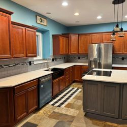 Groovy Hues - Old cabinets