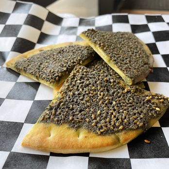 Papercup Coffee - Manoushe Zaatar Pie 1 Piece (TikTok: @justandyvu) - Coffee & Tea Near Me - Santa Ana, California Papercup Coffee - Manoushe Zaatar Pie 1 Piece (TikTok: @justandyvu) - Coffee & Tea Near Me - Santa Ana, California