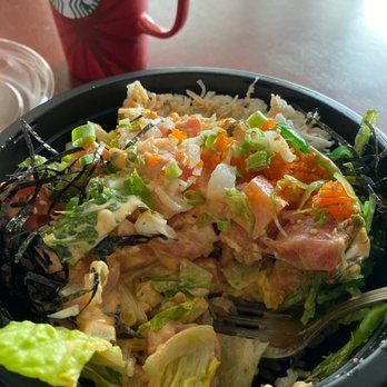 The Original Deli - Salmon and tuna poke bowl - Delis Near Me - Seattle, Washington The Original Deli - Salmon and tuna poke bowl - Delis Near Me - Seattle, Washington