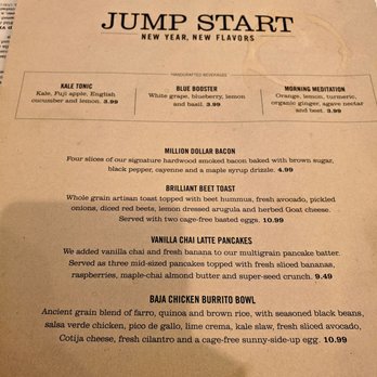 First Watch - Seasonal menu - Breakfast & Brunch Near Me - Cincinnati, Ohio