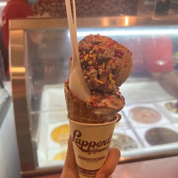 Lappert's Hawaii - Kauai pie and peanut butter chocolate chip with sprinkles (not enough clearly lol) - Ice Cream & Frozen Yogurt Near Me - Honolulu, Hawaii Lappert's Hawaii - Kauai pie and peanut butter chocolate chip with sprinkles (not enough clearly lol) - Ice Cream & Frozen Yogurt Near Me - Honolulu, Hawaii