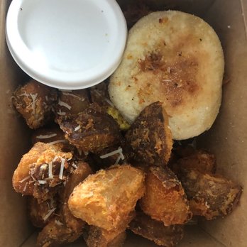 MeeT - B.E.S.T. Breakfast Sandwich (Bacun, English muffin, Sausage, and Tofu egg) - Burgers Near Me - Vancouver, British Columbia