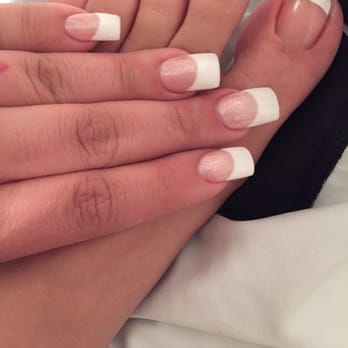 Forever Nails and Spa - Full set done by big Jenny pedi done by Kim. - Nail Salons Near Me - La Mirada, California