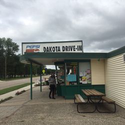 Dakota Drive In - Not exactly a mansion. Didn't phase me, their food puts you in the zone!