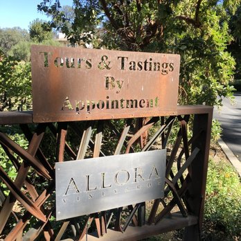 Allora Vineyards - Entrance to the winery - reservations required - Wineries Near Me - St. Helena, California Allora Vineyards - Entrance to the winery - reservations required - Wineries Near Me - St. Helena, California