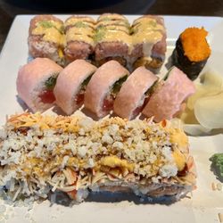 Spicy Girl Roll, Tiger Roll, Edison Roll