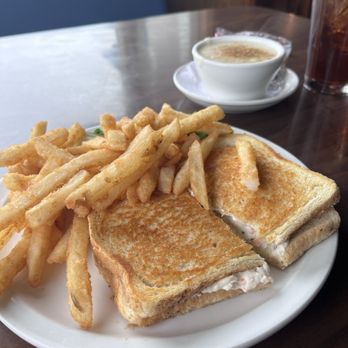 Seascape Restaurant - Smokey salmon schmear grilled cheese - Seafood Near Me - Trinidad, California Seascape Restaurant - Smokey salmon schmear grilled cheese - Seafood Near Me - Trinidad, California
