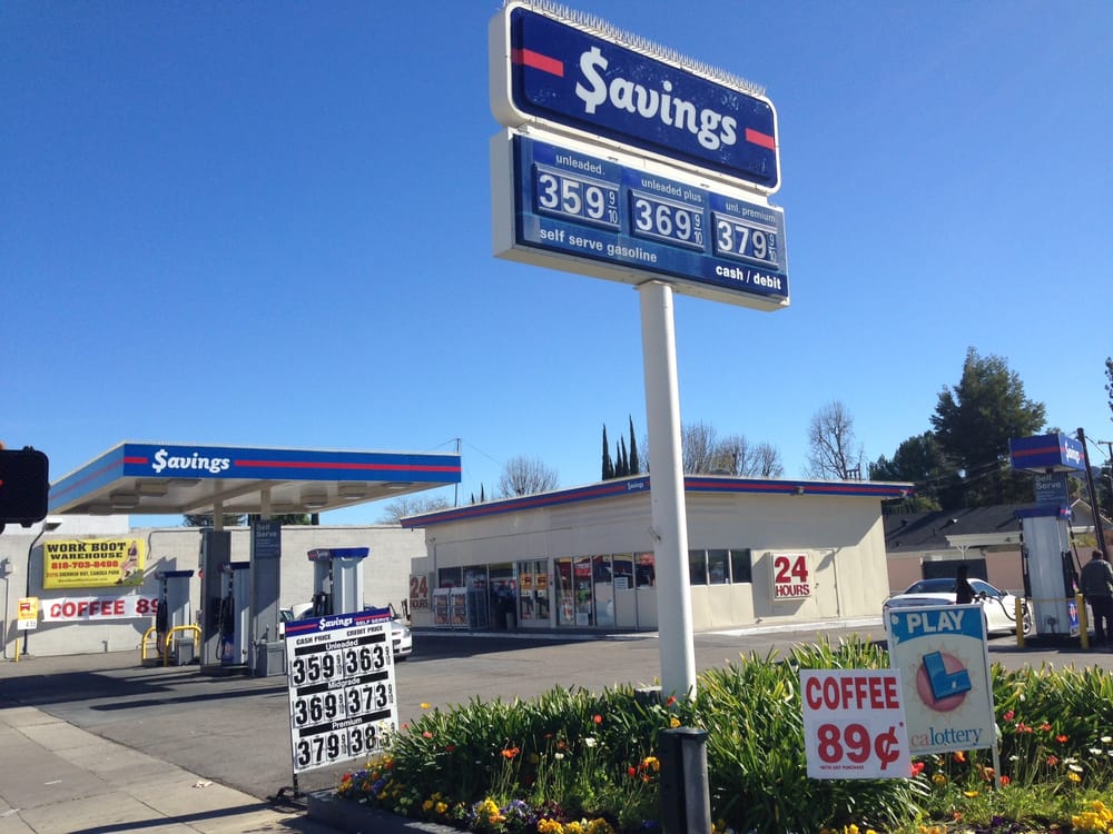 Savings Gas Station, Encino Roadtrippers